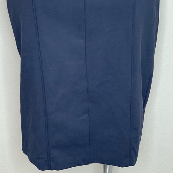 Brooks Brothers Navy Stretch Ponte Short Sleeve Sheath Dress - Picture 11 of 16